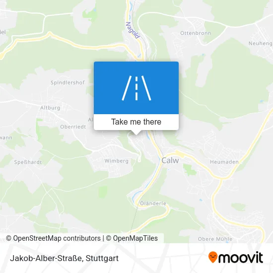 Карта Jakob-Alber-Straße