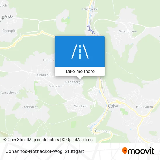 Карта Johannes-Nothacker-Weg
