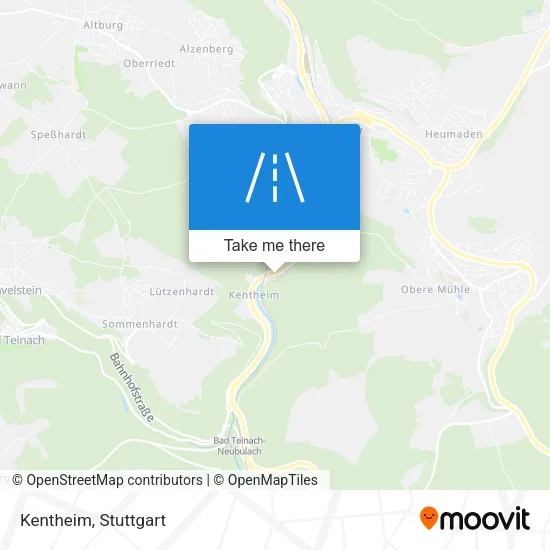 Kentheim map