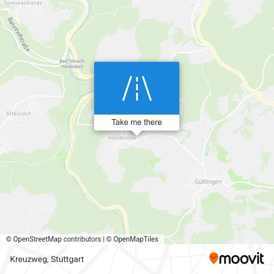 Карта Kreuzweg