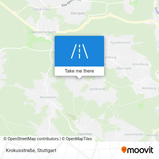 Krokusstraße map