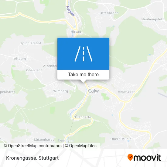 Карта Kronengasse