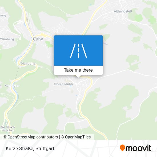 Kurze Straße map