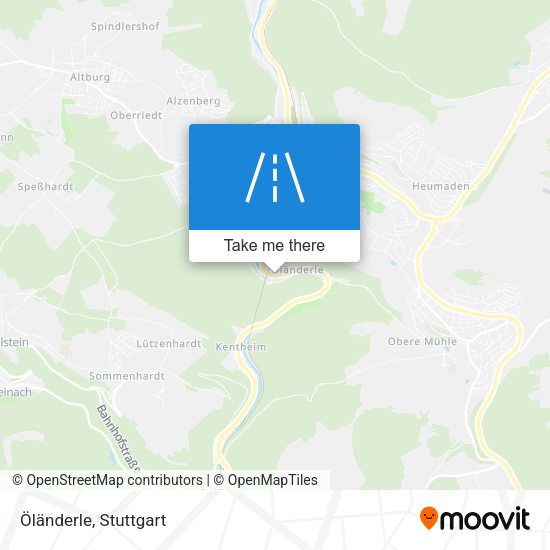 Карта Öländerle