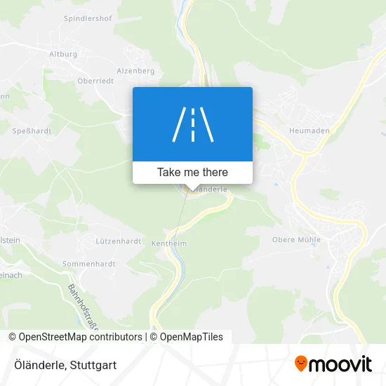 Карта Öländerle