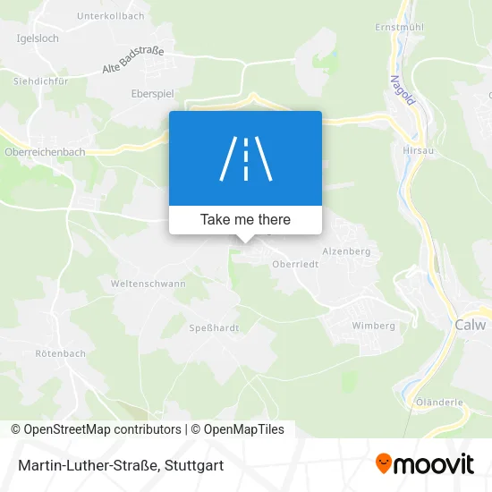 Карта Martin-Luther-Straße