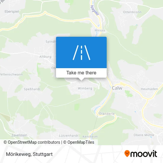 Карта Mörikeweg