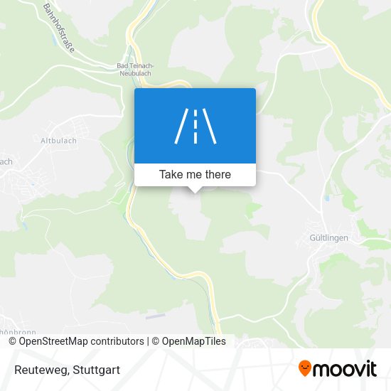 Карта Reuteweg