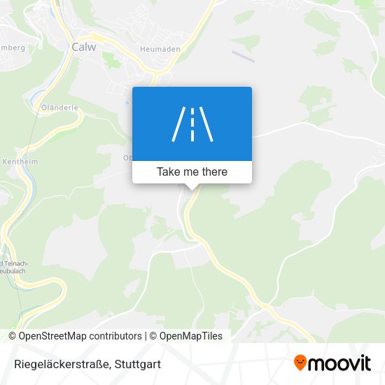 Riegeläckerstraße map