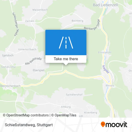 Карта Schießstandweg