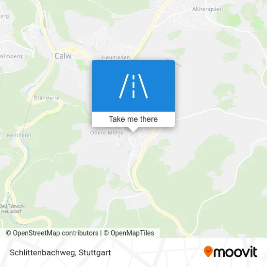 Карта Schlittenbachweg