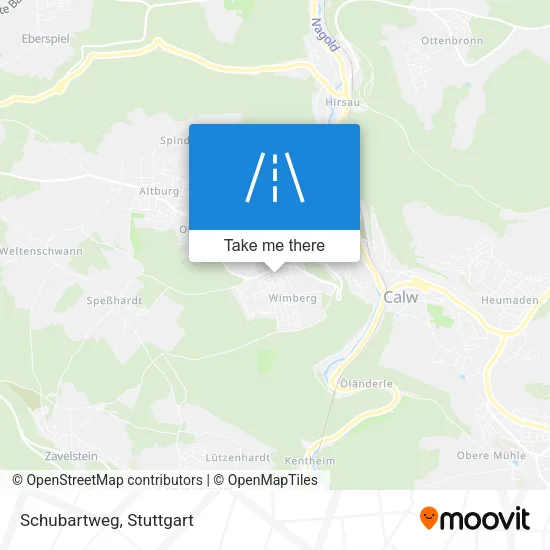 Карта Schubartweg