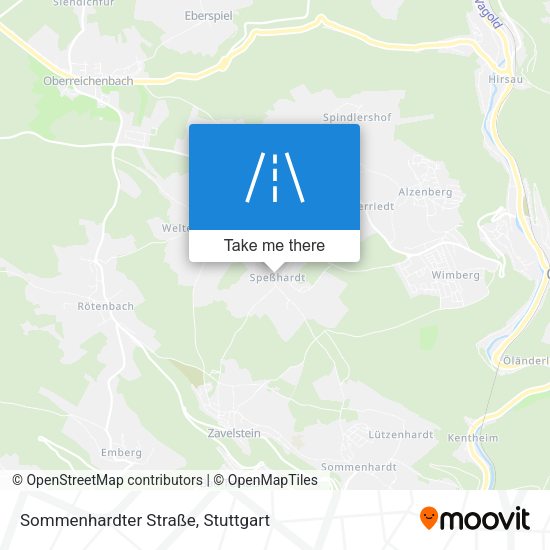 Sommenhardter Straße map
