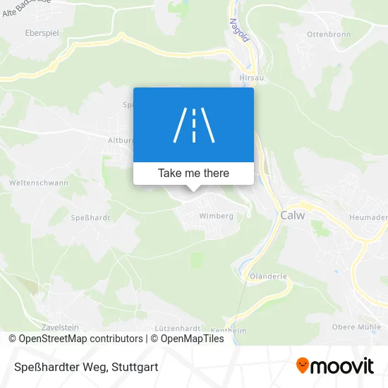 Карта Speßhardter Weg