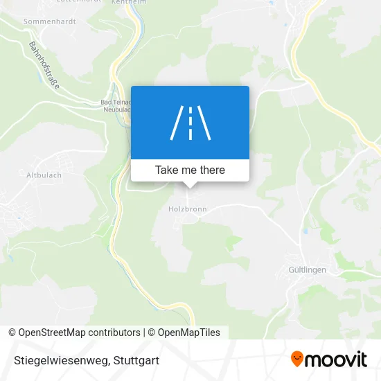 Карта Stiegelwiesenweg