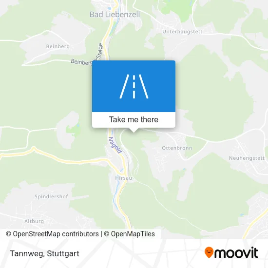 Карта Tannweg