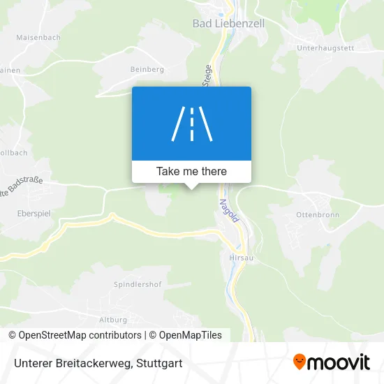 Карта Unterer Breitackerweg