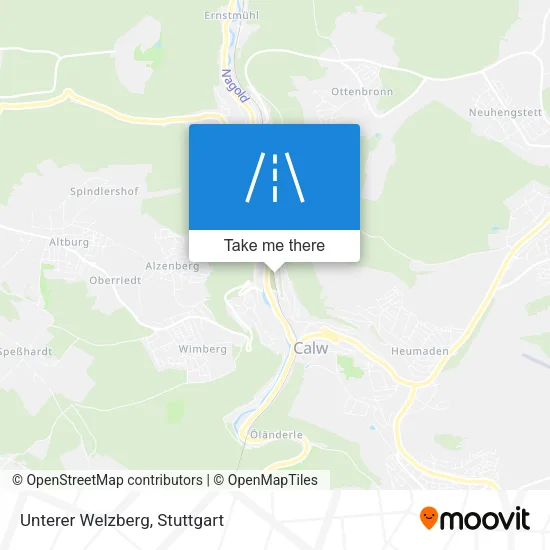 Карта Unterer Welzberg