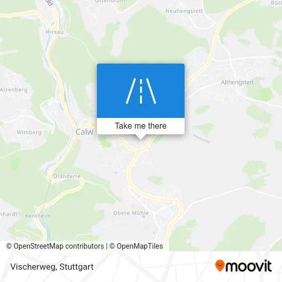 Карта Vischerweg