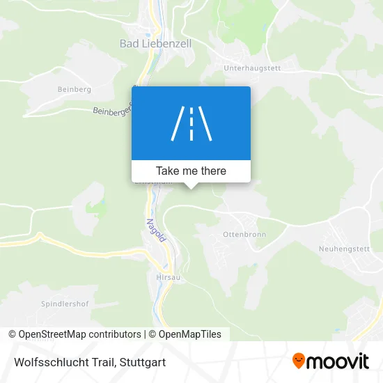 Карта Wolfsschlucht Trail