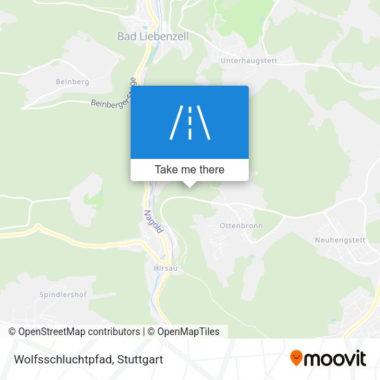 Карта Wolfsschluchtpfad