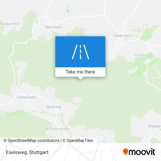 Eselsweg map