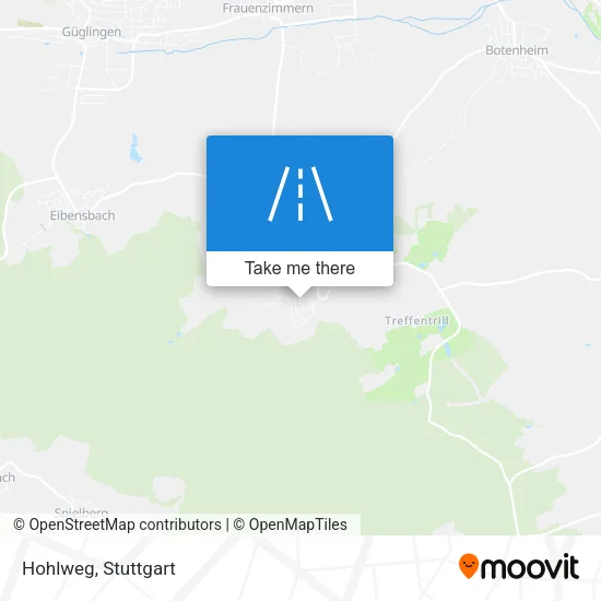 Карта Hohlweg