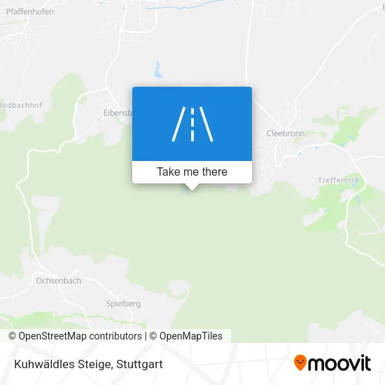 Карта Kuhwäldles Steige