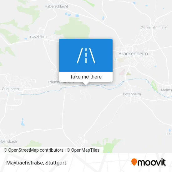 Карта Maybachstraße