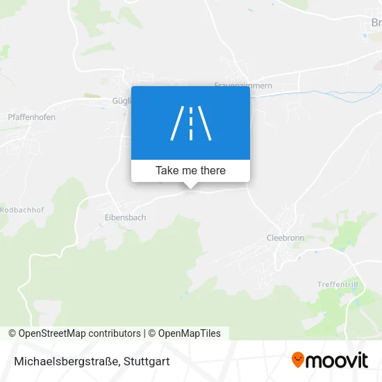 Карта Michaelsbergstraße