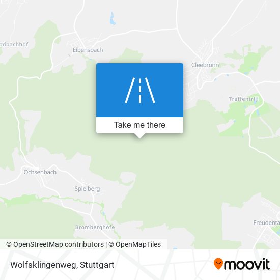 Карта Wolfsklingenweg