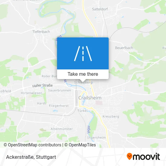 Карта Ackerstraße