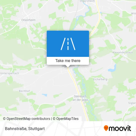 Карта Bahnstraße