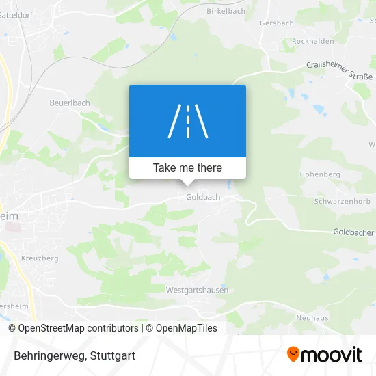 Карта Behringerweg