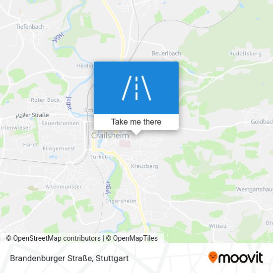 Brandenburger Straße map