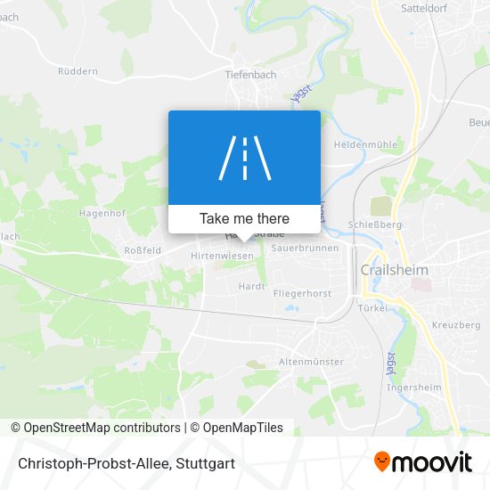 Christoph-Probst-Allee map