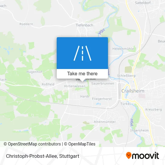 Карта Christoph-Probst-Allee
