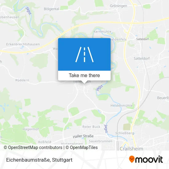 Карта Eichenbaumstraße