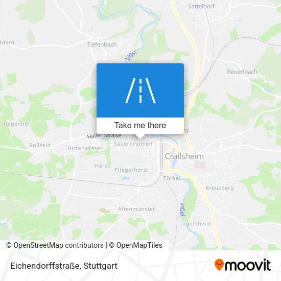 Карта Eichendorffstraße