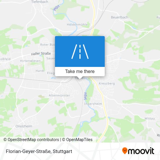 Florian-Geyer-Straße map