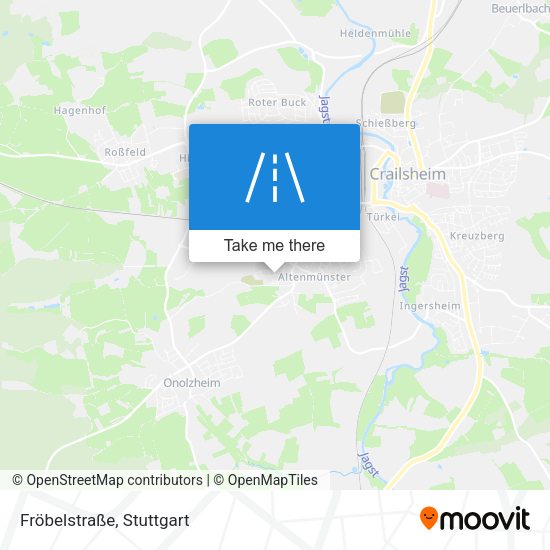 Fröbelstraße map