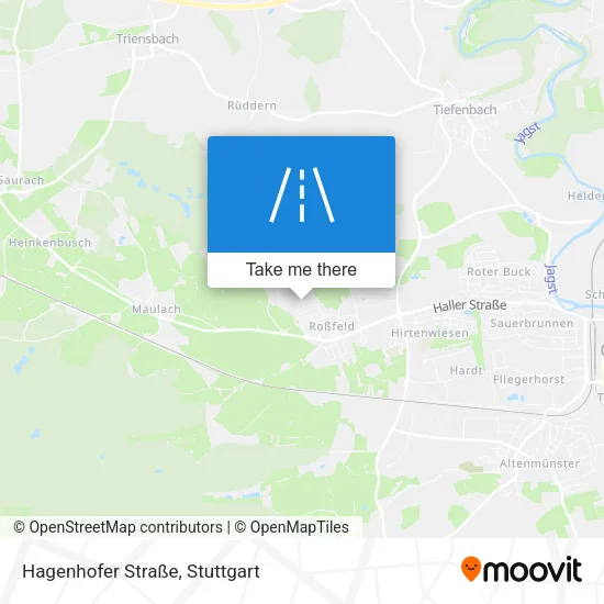 Hagenhofer Straße map