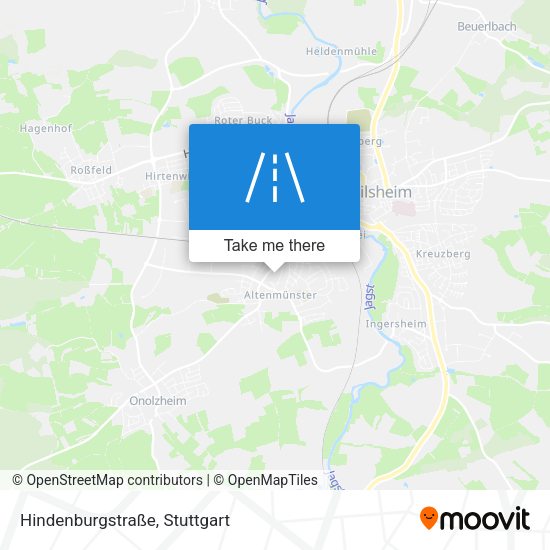Hindenburgstraße map