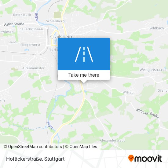 Hofäckerstraße map