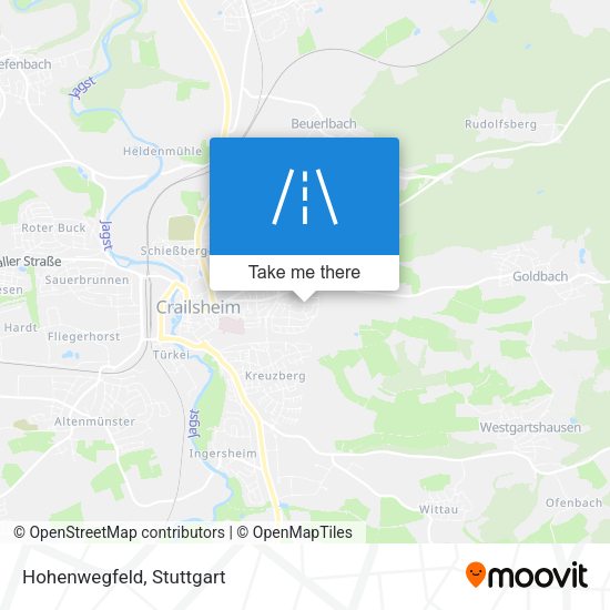 Карта Hohenwegfeld