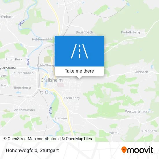 Карта Hohenwegfeld