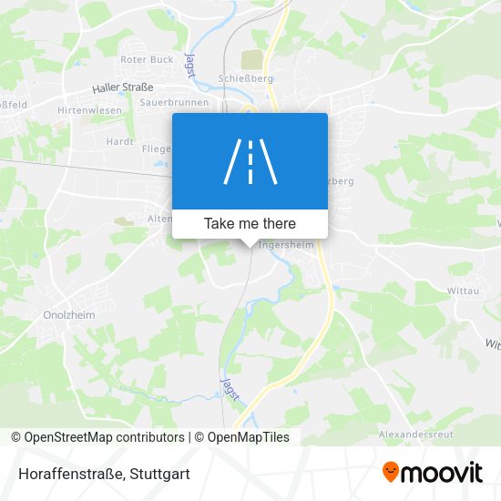 Horaffenstraße map