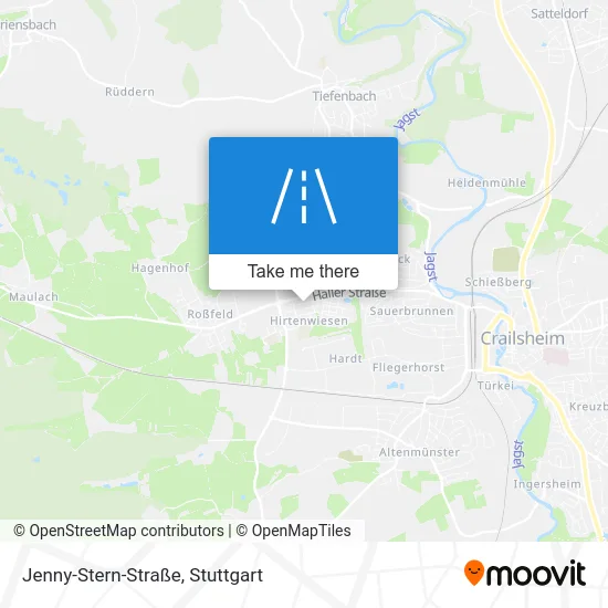 Карта Jenny-Stern-Straße