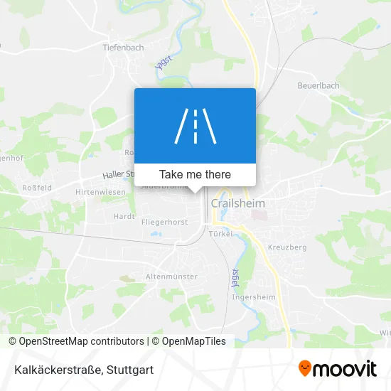 Карта Kalkäckerstraße