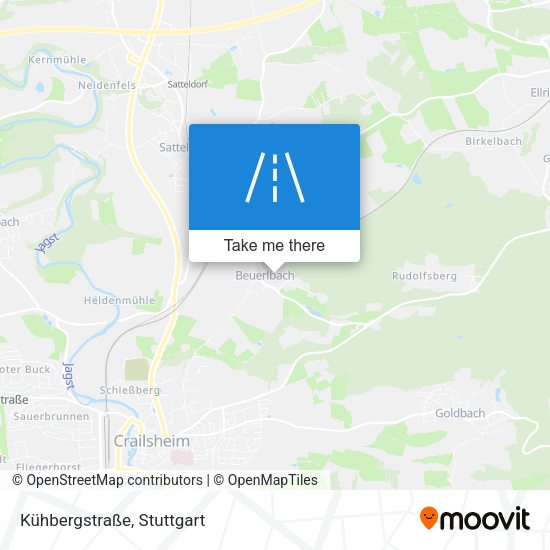 Kühbergstraße map